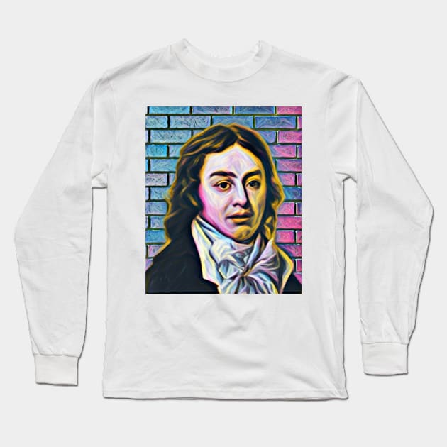 Samuel Taylor Coleridge Portrait | Samuel Taylor Coleridge Artwork 10 Long Sleeve T-Shirt by JustLit